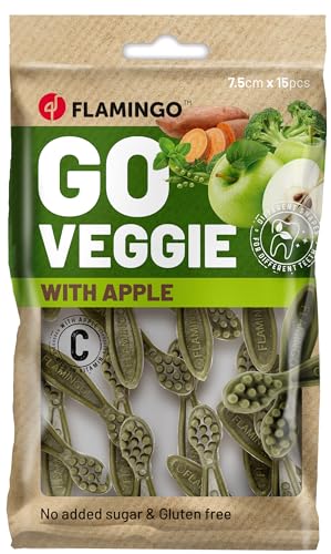 Flamingo Veggie ZAHNBÜRSTE MIT Apfel 7,5CM 15ST 120G Flamingo Veggie ZAHNBÜRSTE MIT Apfel 7,5CM 15ST 120G von Flamingo