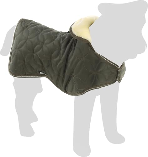 Flamingo Winterjacke Ushi Kaki – Größe A: 30 cm, B: 29-34 cm, C: 41-48 cm, Polyester, Waschbar, Weiches Fleece, Wasserabweisend, Reflektierend, Warm und Stilvoll Flamingo Winterjacke Ushi Kaki – Größe A: 30 cm, B: 29-34 cm, C: 41-48 cm, Polyester, Waschbar, Weiches Fleece, Wasserabweisend, Reflektierend, Warm und Stilvoll von Flamingo