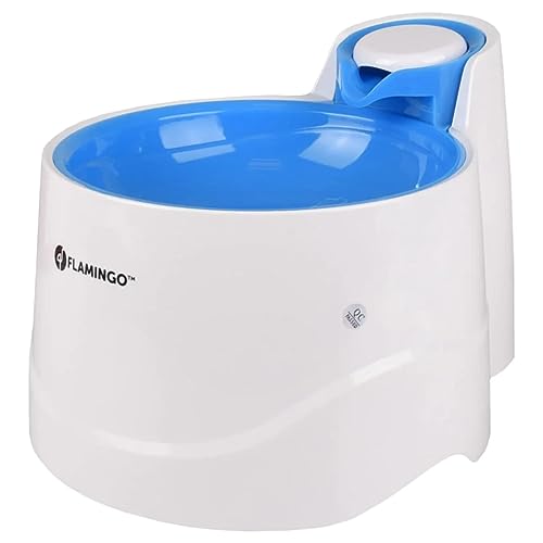 Flamingo - Wasserkühler Bellagio 2 Liter. für Hunde und Katzen. Farbe blau. - FL-518217 von Flamingo Pet Products