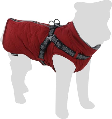 WINTERMANTEL DUKER ROT 55CM von Flamingo