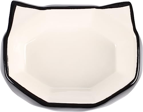 Futter- UND TRINKNAPF Katze Kubo Keramik SCHWARZ-Weiss 180ML 16x12x5CM Futter- UND TRINKNAPF Katze Kubo Keramik SCHWARZ-Weiss 180ML 16x12x5CM von Flamingo