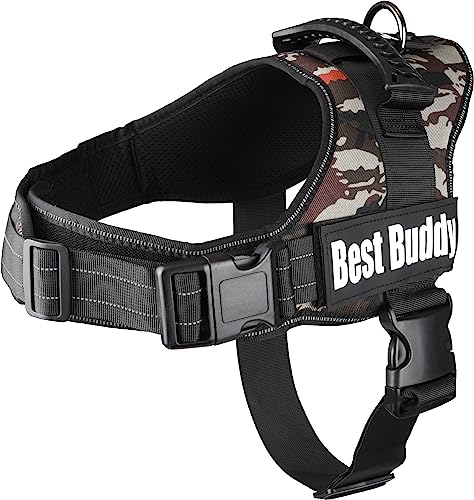 Geschirr Best Buddy Pluto Jungle Camouflage L 70-90CM*50MM Geschirr Best Buddy Pluto Jungle Camouflage L 70-90CM*50MM von Flamingo