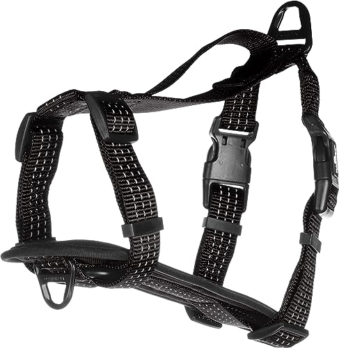 H-Geschirr ZORBA SCHWARZ XL 85-115CM 32MM H-Geschirr ZORBA SCHWARZ XL 85-115CM 32MM von Flamingo