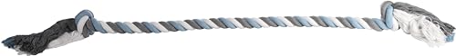 Flamingo HS Baumwolle Jim KNOTENKNOCHEN 2 Knoten BLAU/Weiss/GRAU Jumbo 150CM Flamingo HS Baumwolle Jim KNOTENKNOCHEN 2 Knoten BLAU/Weiss/GRAU Jumbo 150CM von Flamingo