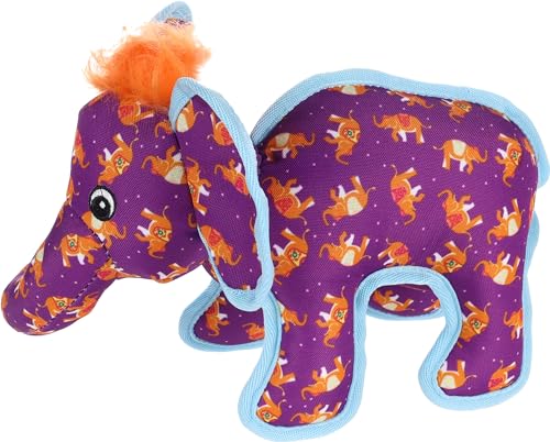 Flamingo Hundespielzeug Patero Elefant – Lila | Mit Squeaker | Extrem Stark & Langlebig Flamingo Hundespielzeug Patero Elefant – Lila | Mit Squeaker | Extrem Stark & Langlebig von Flamingo