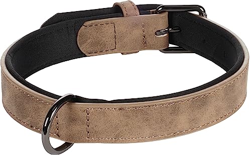 Halsband DELU BRAUN M/L 38/48CM 25MM Halsband DELU BRAUN M/L 38/48CM 25MM von Flamingo