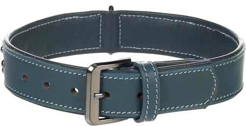Halsband Denver + SCHMUCKELEMENTEN BLAU L 41-50CM 35MM Halsband Denver + SCHMUCKELEMENTEN BLAU L 41-50CM 35MM von Flamingo