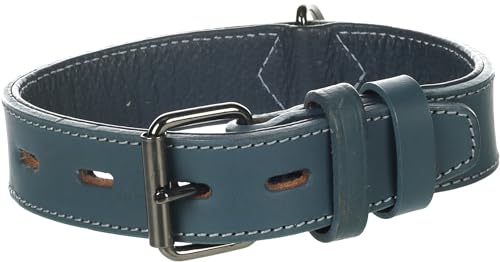 Halsband Denver BREIT BLAU S/M 34-44CM 35MM Halsband Denver BREIT BLAU S/M 34-44CM 35MM von Flamingo