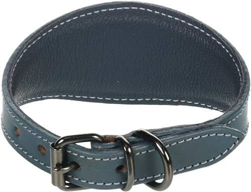 Halsband Denver Whippet BLAU S/M 26-32CM 50MM von Flamingo
