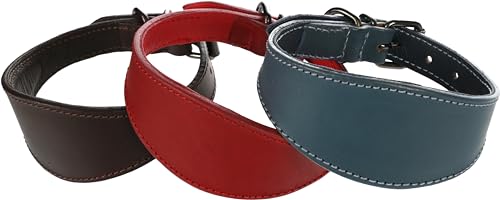 Halsband Denver Whippet BRAUN M 31-38CM 55MM von Flamingo