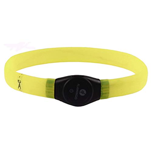 Flamingo Halsband LED Ilona GELB 35-64CM 7MM Flamingo Halsband LED Ilona GELB 35-64CM 7MM von Flamingo