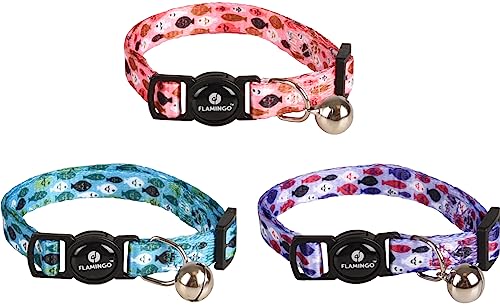 Halsband für Katzen, 20/32 cm, 10 mm, Sortiert von Flamingo