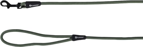 Hund Leine Cami Grün 1,3m 8mm von Flamingo