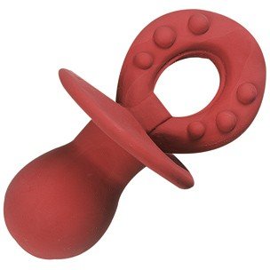 Hundespielzeug: SCHNULLER aus Latex 17cm #500924 von Flamingo