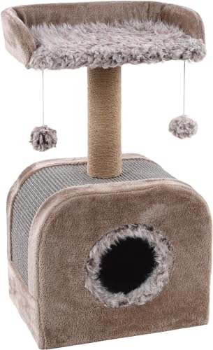 Flamingo Kratzbaum Oscar – Taupe | Stabiler & Kuscheliger Kratzbaum für Katzen! Flamingo Kratzbaum Oscar – Taupe | Stabiler & Kuscheliger Kratzbaum für Katzen! von Flamingo