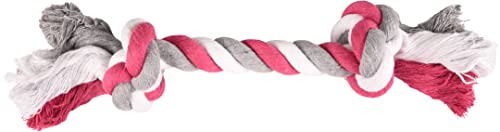 Karlie 2 Knoten Baumwolle Bone, 30 cm, 125 g, mittel Karlie 2 Knoten Baumwolle Bone, 30 cm, 125 g, mittel von Flamingo