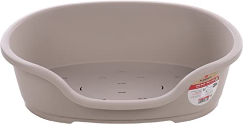 Flamingo Hundebett Tuck – Oval Grau | Größe M (70 × 47 × 22 cm) | Praktisch, Stilvoll & Leicht zu Reinigen! Flamingo Hundebett Tuck – Oval Grau | Größe M (70 × 47 × 22 cm) | Praktisch, Stilvoll & Leicht zu Reinigen! von Flamingo