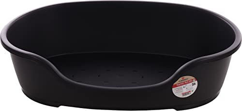 Flamingo Hundebett Tuck – Oval Schwarz | Größe XXL (102,5 × 67 × 27 cm) | Praktisch, Stilvoll & Leicht zu Reinigen! Flamingo Hundebett Tuck – Oval Schwarz | Größe XXL (102,5 × 67 × 27 cm) | Praktisch, Stilvoll & Leicht zu Reinigen! von Flamingo
