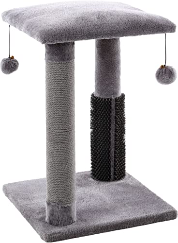Kratzbaum UNA, grau, 35 x 35 x 48,5 cm Kratzbaum UNA, grau, 35 x 35 x 48,5 cm von Flamingo
