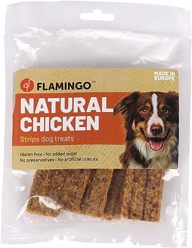 Nature Snack Huhn Streifen 100G von Flamingo