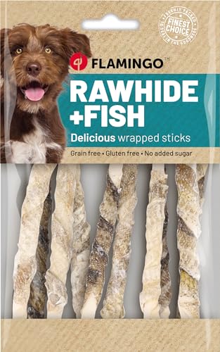 R'HIDE STÄBCHEN UMHÜLLT MIT FISCHHAUT 85G R'HIDE STÄBCHEN UMHÜLLT MIT FISCHHAUT 85G von Flamingo