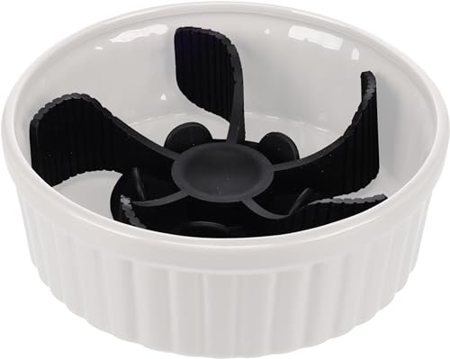 SLOW FEEDER Einsatz RUHO SCHWARZ Durchmesser 12CM von Flamingo