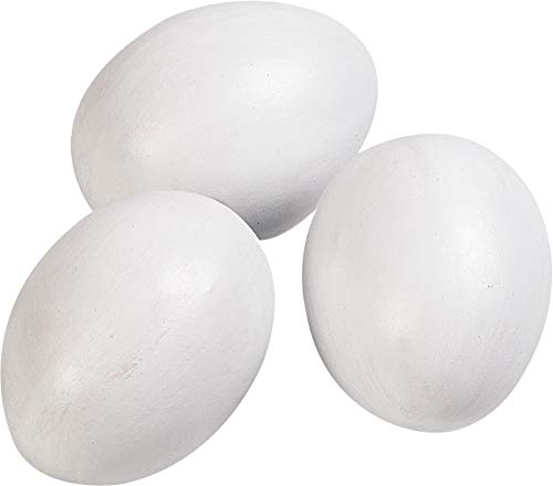 Terracotta Eier für Hühner von Flamingo