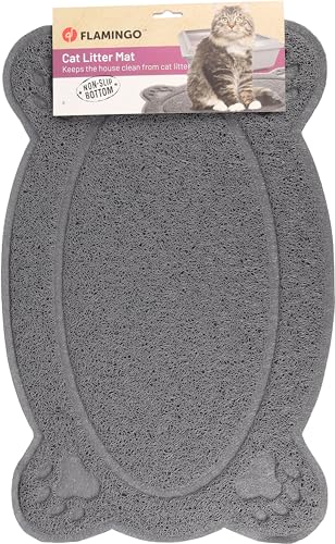 Flamingo Katzentoilettenmatte Randy – Grau | 58,5 × 38 cm | Saubere Pfoten & Sauberer Boden! Flamingo Katzentoilettenmatte Randy – Grau | 58,5 × 38 cm | Saubere Pfoten & Sauberer Boden! von Flamingo