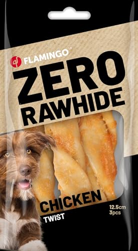 Zero Rawhide WRAP MIT Huhn 12,5CM 3ST 120G Zero Rawhide WRAP MIT Huhn 12,5CM 3ST 120G von Flamingo