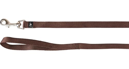 Flamingo Leine für Hund Ziggi braun 100cm 20mm Flamingo Leine für Hund Ziggi braun 100cm 20mm von Flamingo