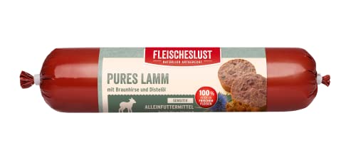 Fleischeslust Classic Pures Lamm mit Hirse, 5er Pack (5 x 400 g) von Fleischeslust