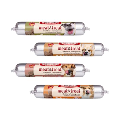 Fleischeslust Meat & Treat Gemischtes Sortiment 2 (33 x 80g) von Fleischeslust