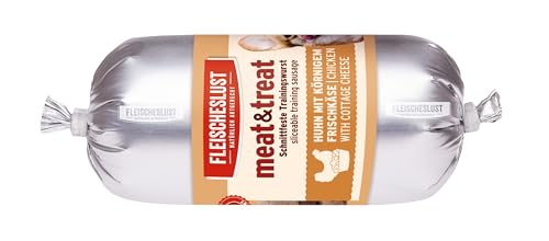 Fleischeslust Meat & Treat Huhn mit körnigem Frischkäse 200g Fleischeslust Meat & Treat Huhn mit körnigem Frischkäse 200g von Fleischeslust