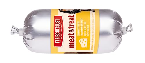 Fleischeslust Meat & Treat Lachs Wurst (1 x 200 Gramm) von Fleischeslust