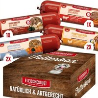 Fleischeslust Nassfutter Hund Wurst Mix-Pack 6x800 g von Fleischeslust