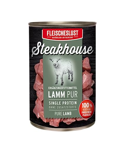 Fleischeslust Steakhouse Lamm Pur, 1er Pack (1 x 410 g) von Fleischeslust