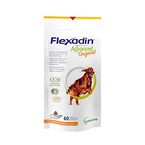 Flexadin - Hundeleckerbissen, Gelenkunterstützung, Arthrose, 60 Stück, 3.333 Gramm von Flexadin