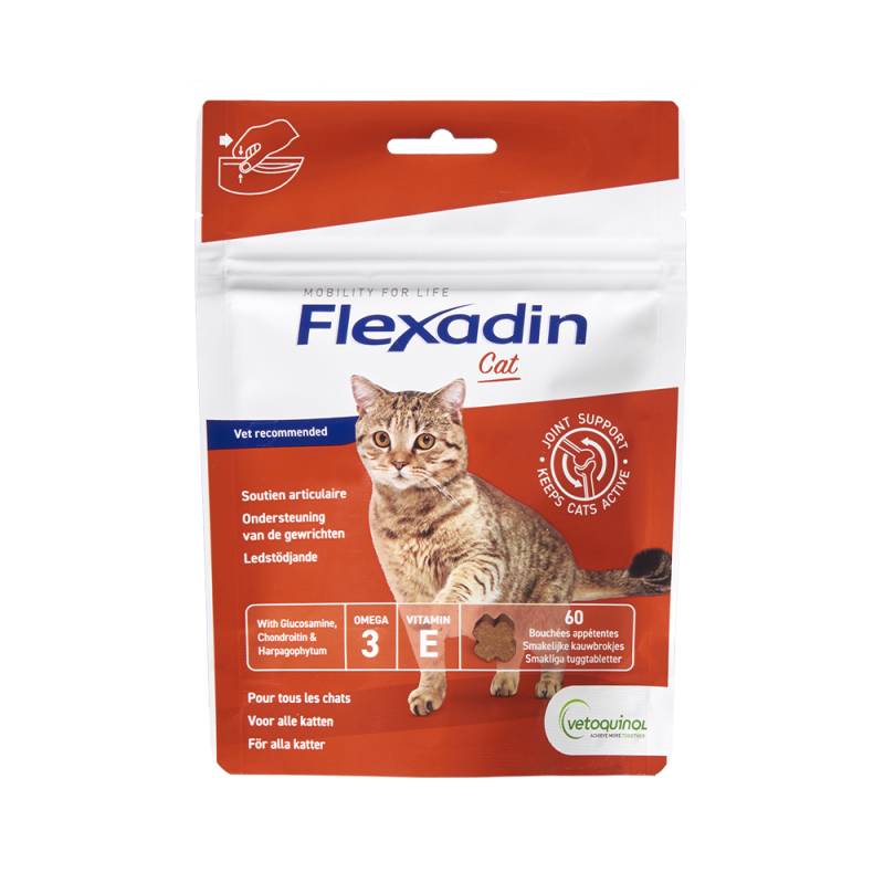 Flexadin Cat - 2 x 60 Kaubrocken von Flexadin