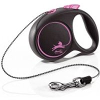 Flexi Black Design Seil pink XS, 3 m, 8 kg von Flexi
