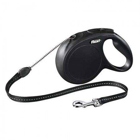 Flexi New Classic Seil-Leine Medium 8 m Schwarz Flexi New Classic Seil-Leine Medium 8 m Schwarz von Flexi