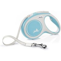 Flexi New Comfort Gurt hellblau M, 5 m, 25 kg von Flexi