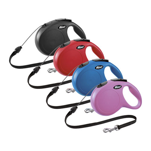 Flexi Rollleine Classic - Cord Leash - Rot - XS - 3 Meter Flexi Rollleine Classic - Cord Leash - Rot - XS - 3 Meter von Flexi