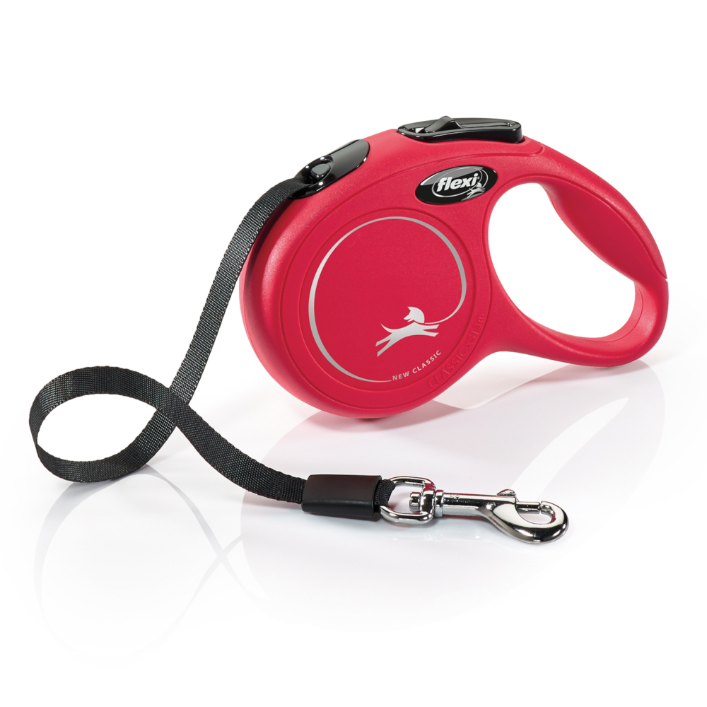 flexi Classic Gurt-Leine rot, 3 m - Größe XS: bis 12 kg flexi Classic Gurt-Leine rot, 3 m - Größe XS: bis 12 kg von Flexi