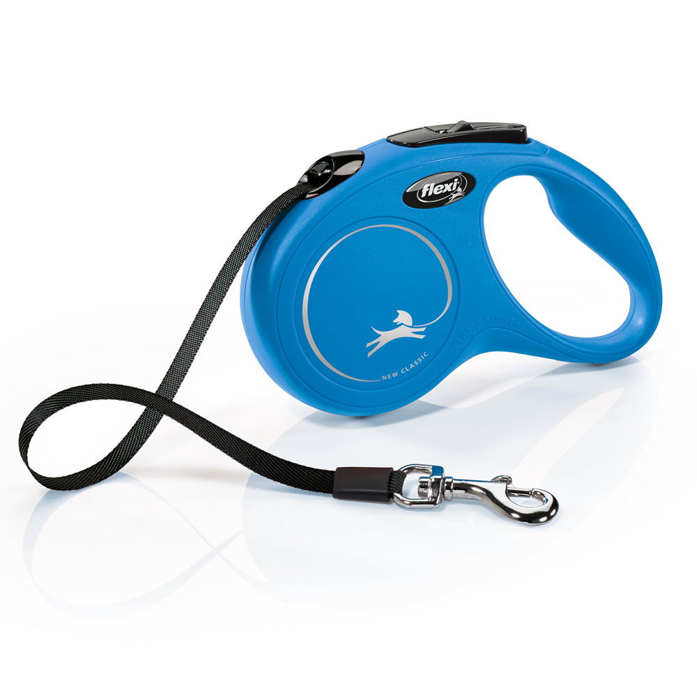 flexi New Classic Gurt-Leine S blau, 5 m, flexi New Classic Gurt-Leine S blau, 5 m, von Flexi