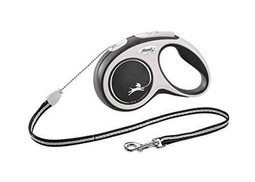 flexi New Comfort M Seil 5 m grau für Hunde bis 20 kg von Flexi