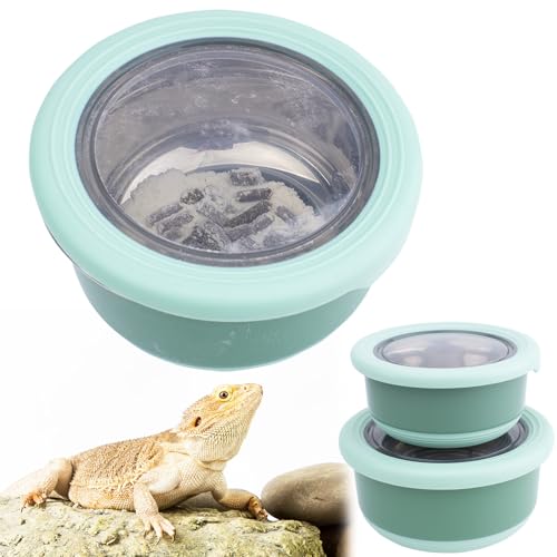 FlidRunest 2 Pack Reptile Cricket Calcium Mixer, Cricket Nutrients Calcium Shaker, Stainless Steel Insect Feeder for Gecko, Chamäleon, Lizard, Snake FlidRunest 2 Pack Reptile Cricket Calcium Mixer, Cricket Nutrients Calcium Shaker, Stainless Steel Insect Feeder for Gecko, Chamäleon, Lizard, Snake von FlidRunest