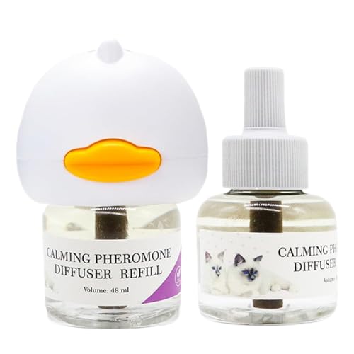 Flkiglm Beruhigender Katzendiffusor, Multi -Katze Beruhigungsdiffusor - Heizverhaltensunterstützung Diffusor -Stressabbau,96 ml tragbar Flkiglm Beruhigender Katzendiffusor, Multi -Katze Beruhigungsdiffusor - Heizverhaltensunterstützung Diffusor -Stressabbau,96 ml tragbar von Flkiglm