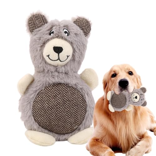 Flkiglm Gefüllte Hundespielzeuge, Stofftiere für Hunde - Tierförmiges Plüsch-Hundespielzeug,Entzückendes Plüschtier, interaktives Welpen-Komfortspielzeug für kleine und mittelgroße Hunde Flkiglm Gefüllte Hundespielzeuge, Stofftiere für Hunde - Tierförmiges Plüsch-Hundespielzeug,Entzückendes Plüschtier, interaktives Welpen-Komfortspielzeug für kleine und mittelgroße Hunde von Flkiglm