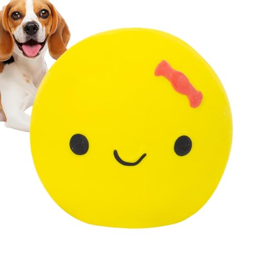 Flkiglm Gummi-Ei-Hundespielzeug, Hunde-Ei-Bälle - Lustiger Hunde-Latex-Gummi, niedlicher Eierpuppen-Form, quietschender Ball - Squeak Pet Chew Vierfarbiges Ei für interaktives Apportierspiel Flkiglm Gummi-Ei-Hundespielzeug, Hunde-Ei-Bälle - Lustiger Hunde-Latex-Gummi, niedlicher Eierpuppen-Form, quietschender Ball - Squeak Pet Chew Vierfarbiges Ei für interaktives Apportierspiel von Flkiglm