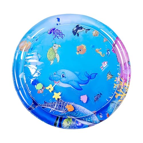 Flkiglm Wasser Sensor Spielmatte Für Katzen, Verdickte Sensorische Wasser Spielmatte, Interaktives Katzenspielzeug Haustier-Wasserbett Für Drinnen Und Draußen Schlafkomfort Für Sofas Fliese von Flkiglm